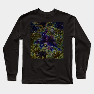 Black Panther Art - Glowing Edges 243 Long Sleeve T-Shirt